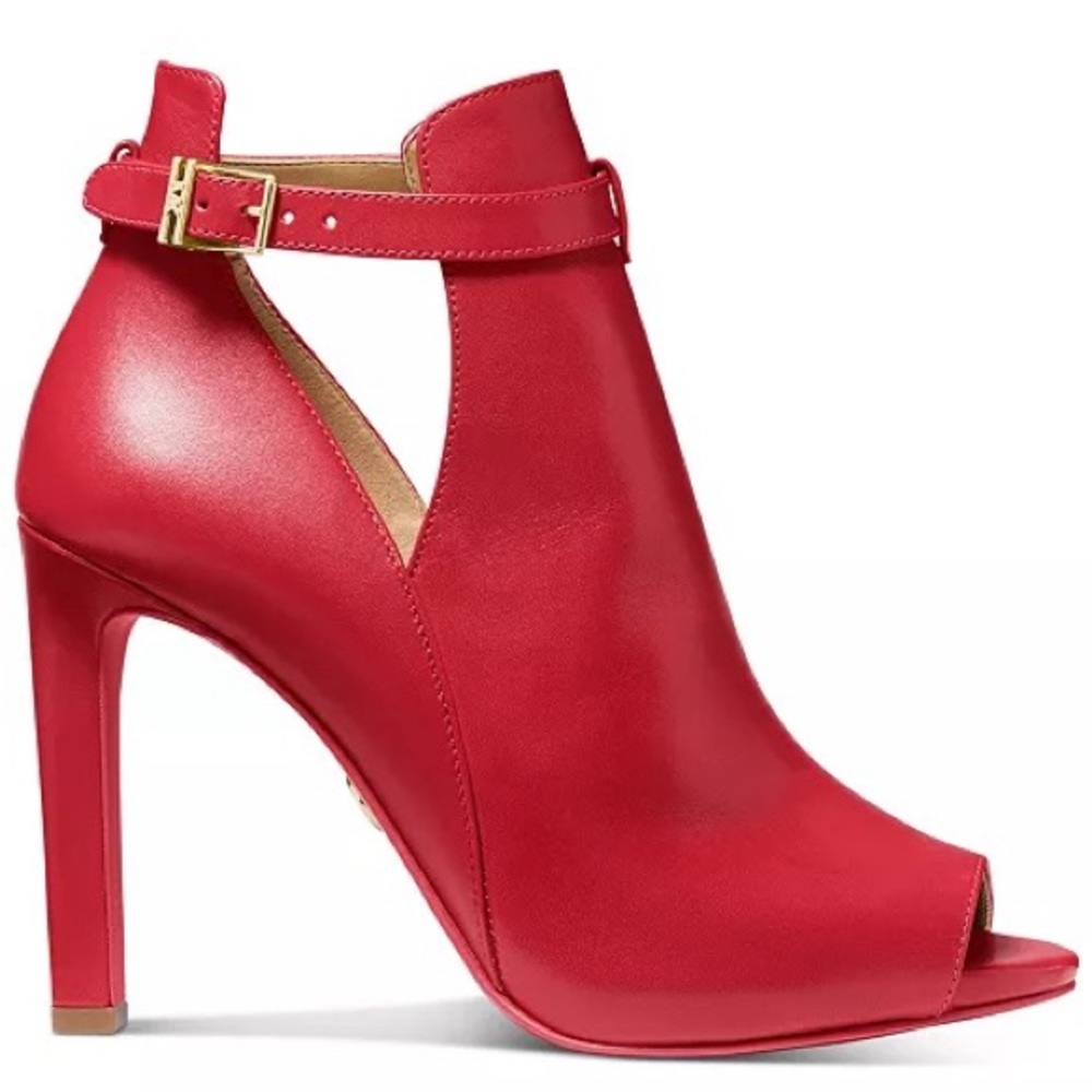 MICHAEL MICHAEL KORS
Women's Lawson High-Heel Buckled Open Toe Shooties - Picture 2 of 3